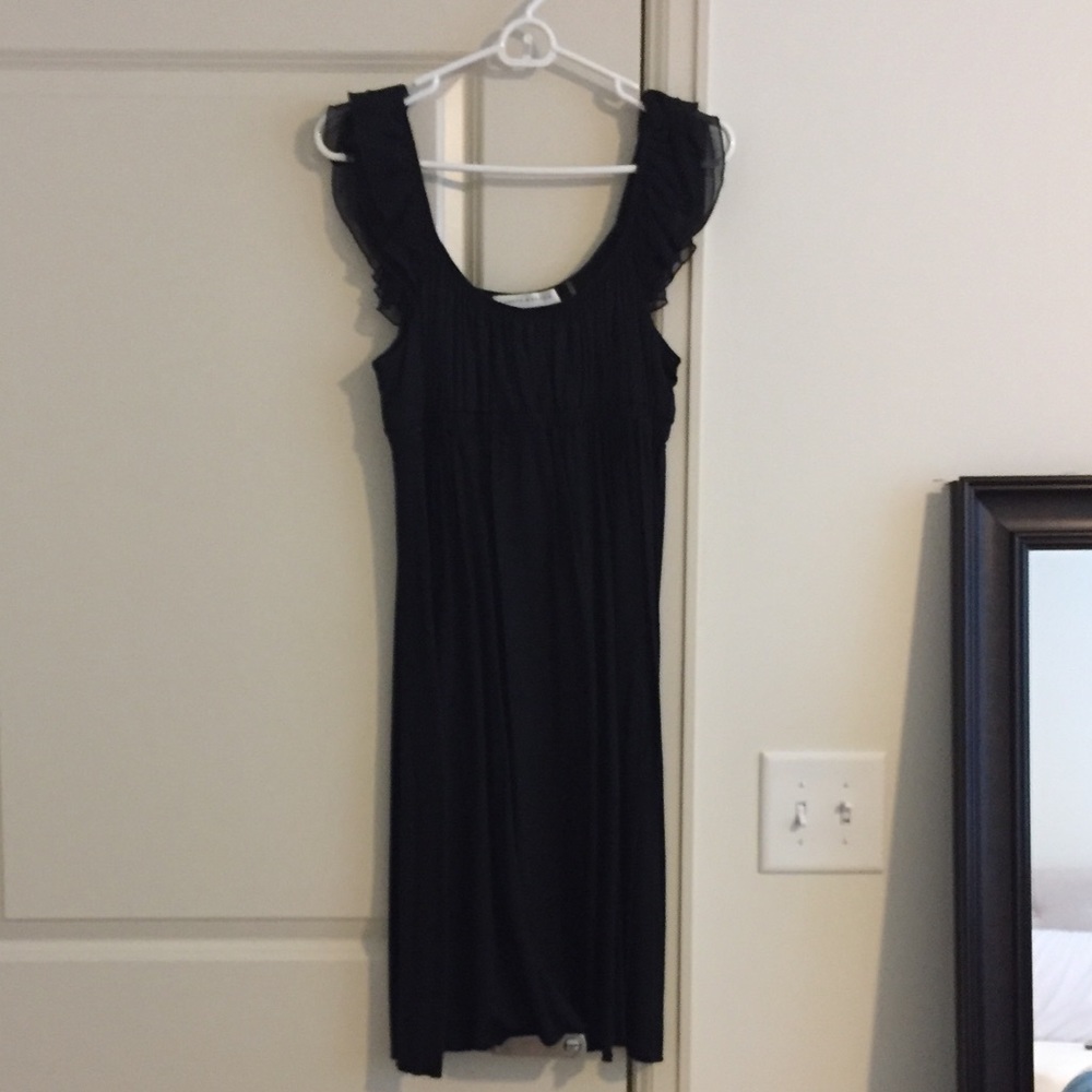 Black Susana Monaco Cotton Dress (S)